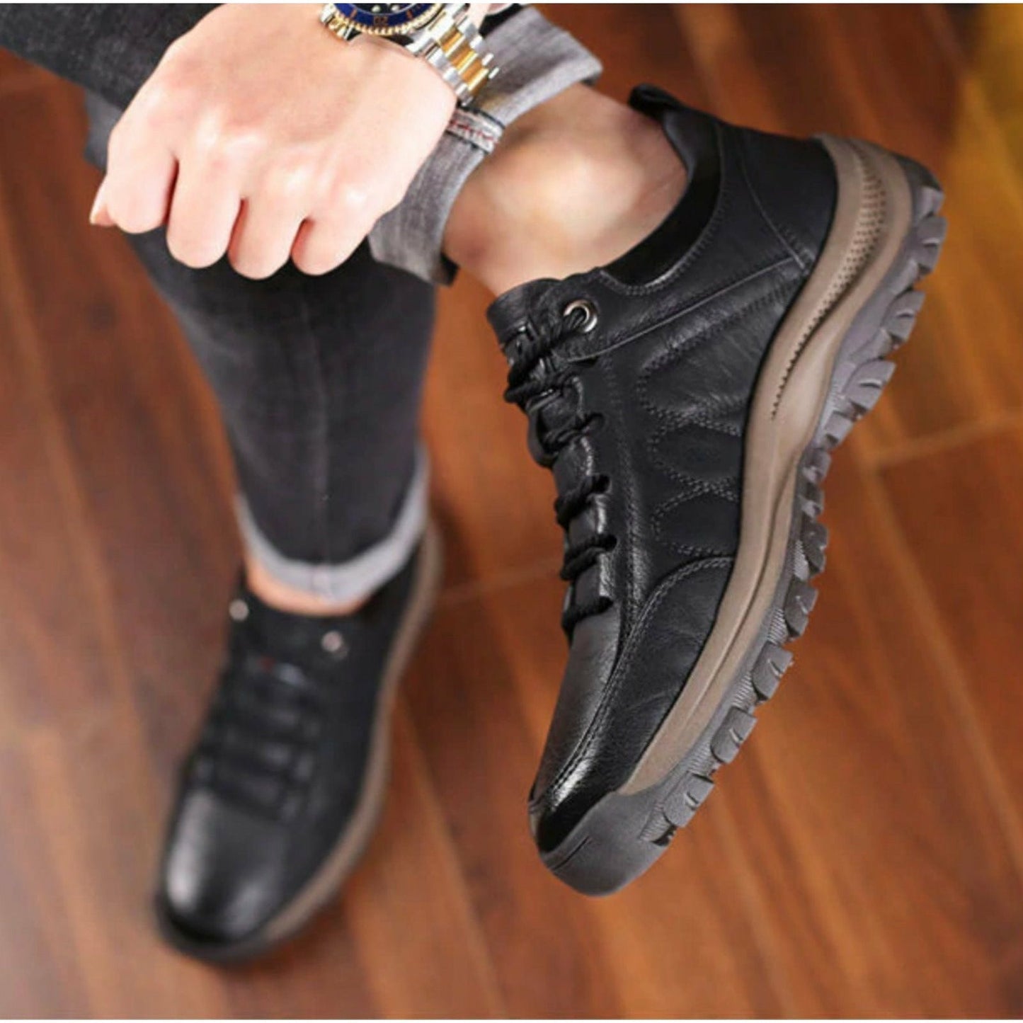 Sapatos de couro feitos à mão Gent™