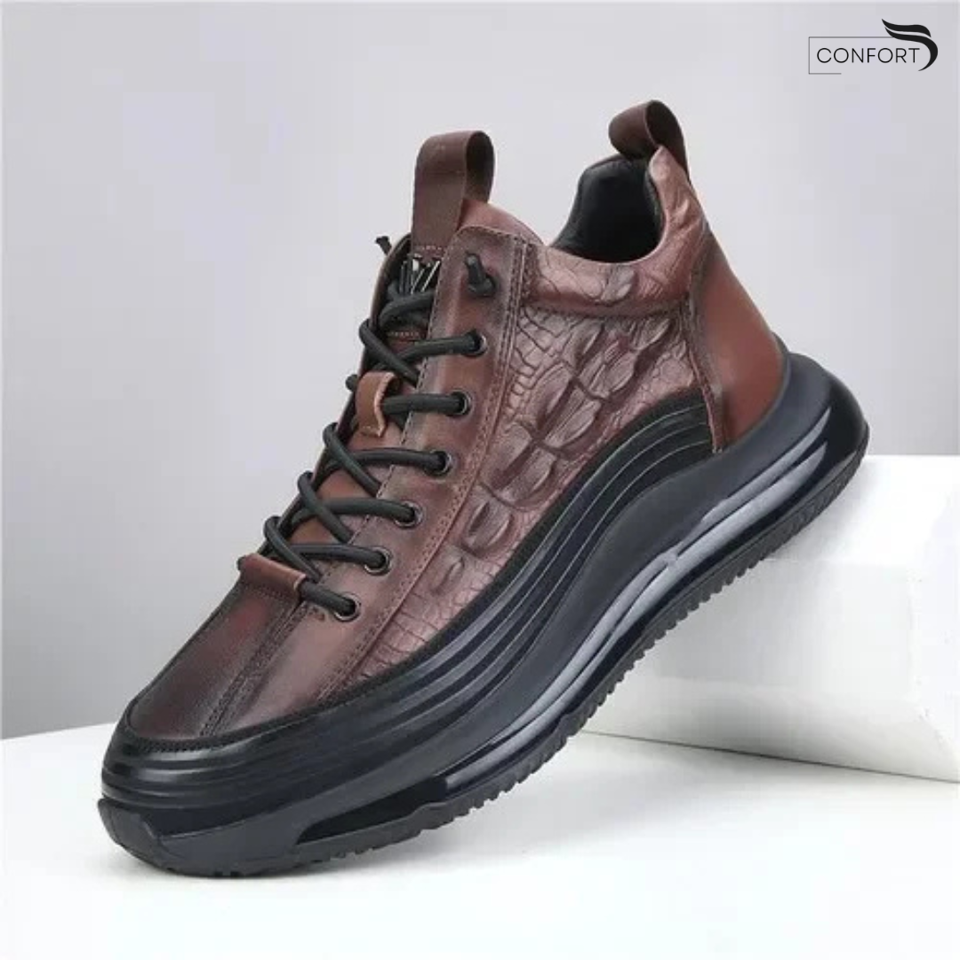 Big Confort Suite - Botas de couro extra leves