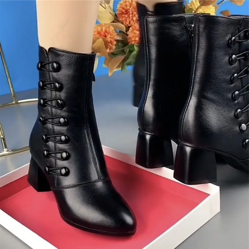 Botas de Inverno com Sola Grossa
