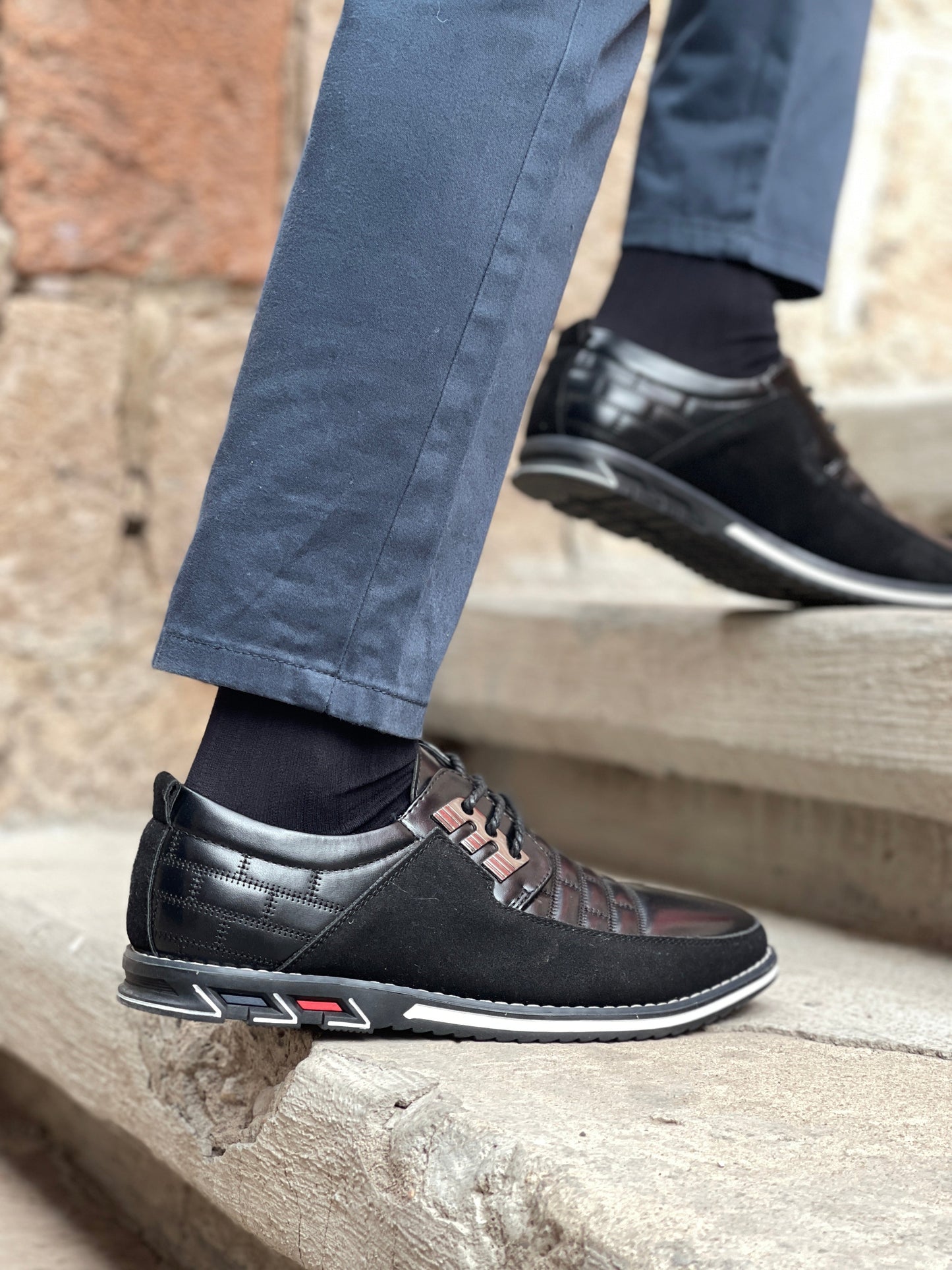 Oxford Derby™ Sapatos ortopédicos com estilo