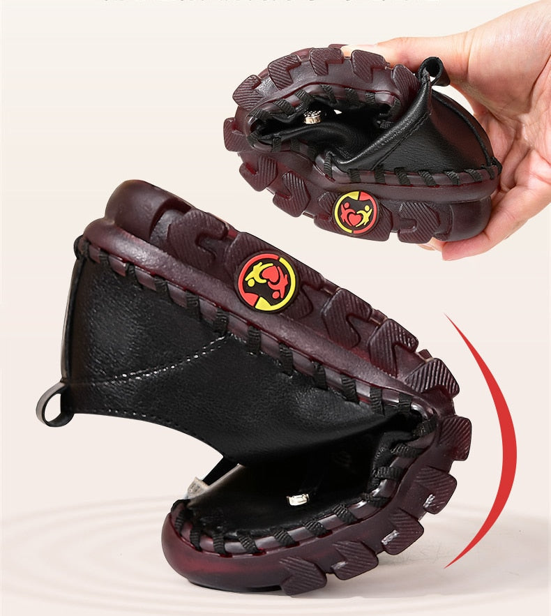 OY™ Sapatos ortopédicos de couro unissex