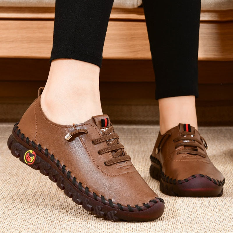 OY™ Sapatos ortopédicos de couro unissex
